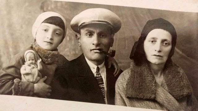 Ada, Rose, Aleksandr Lev, who died in the Kherson ghetto